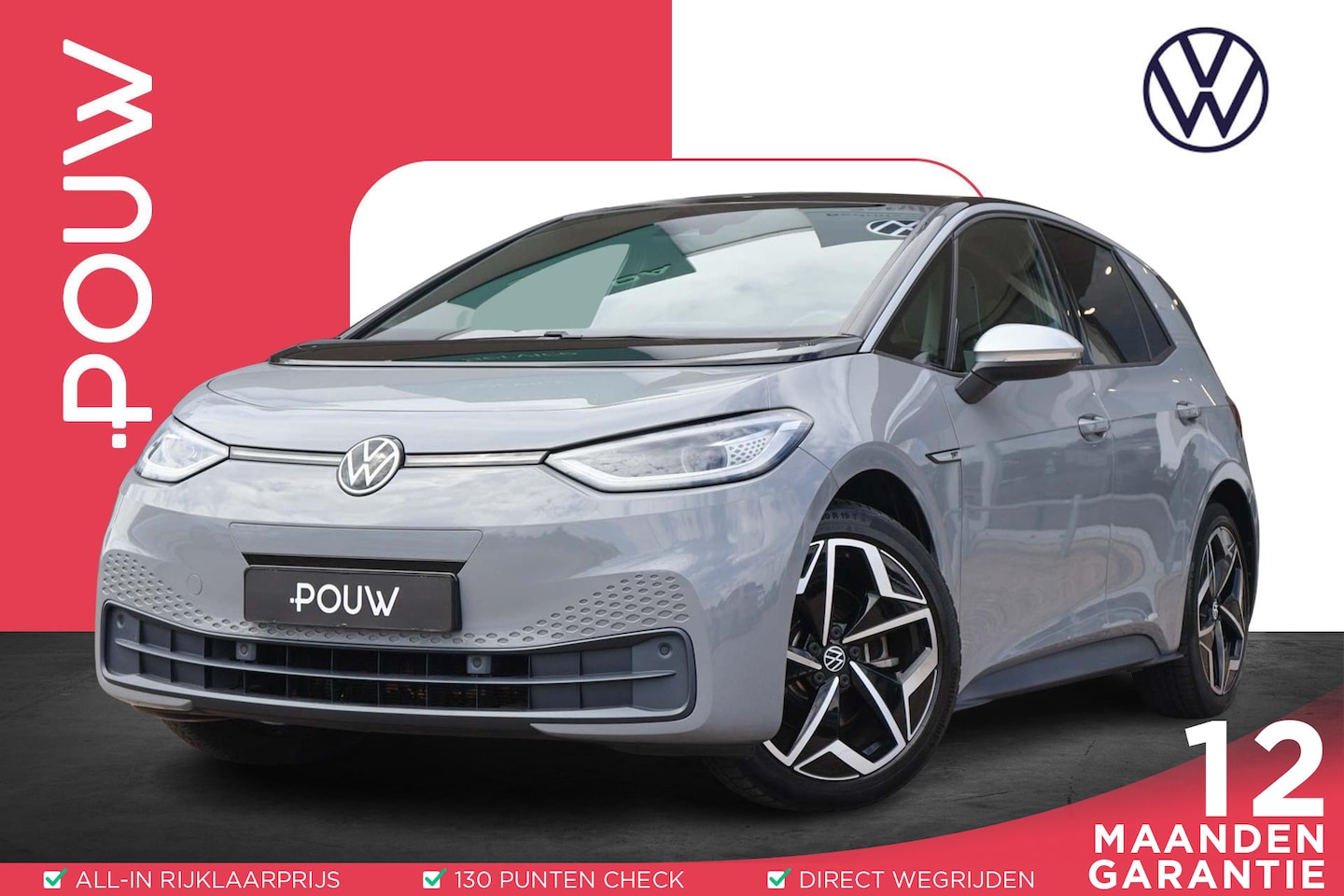 Volkswagen ID.3 - 204pk First Plus 58 kWh | SoH 91% | Steunhaak | Navigatie | Camera | Stoel & Stuurverwarmi - AutoWereld.nl