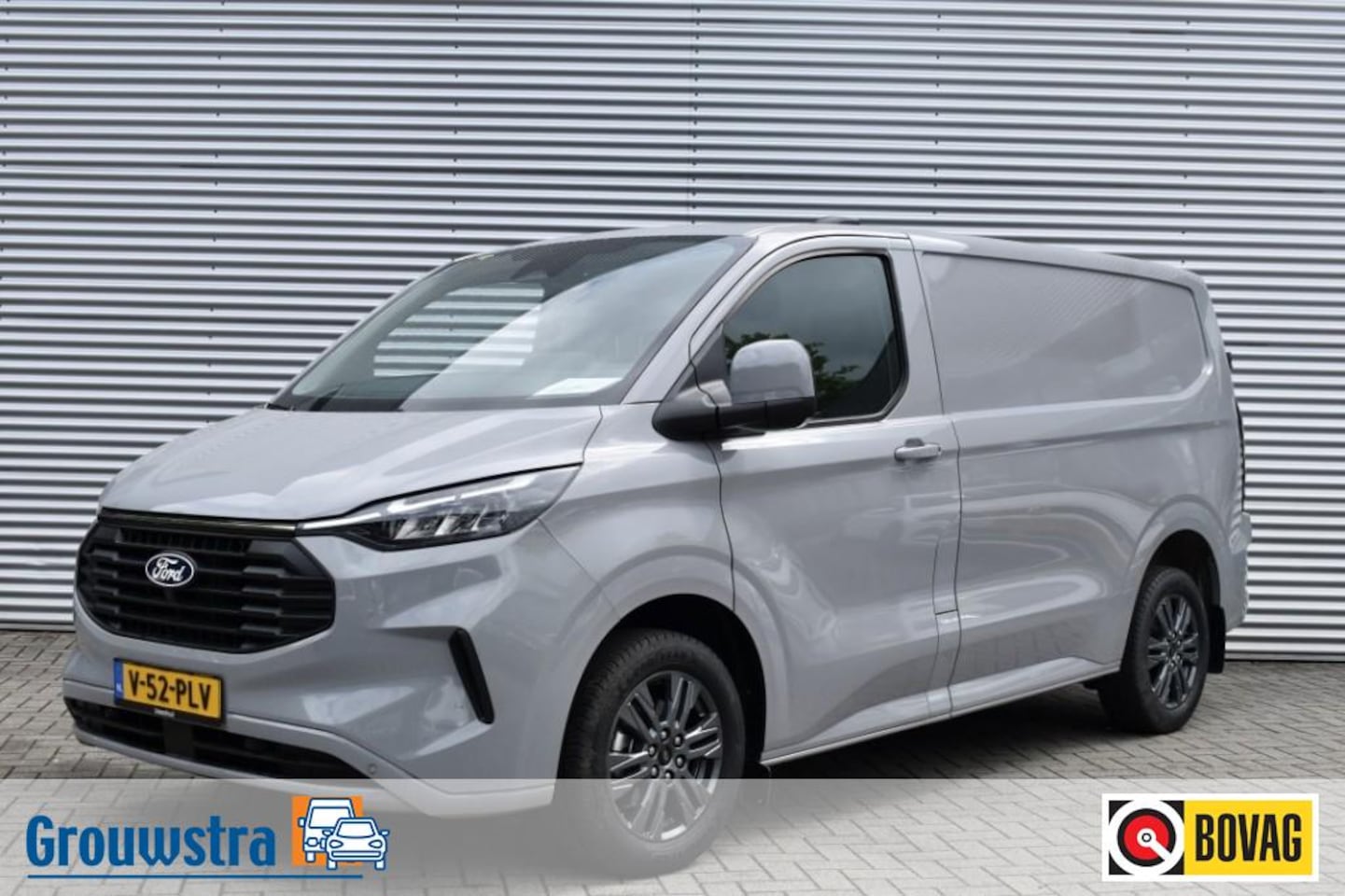 Ford Transit Custom - L1H1 2.0 300 AUT8 LIMITED / APPLE/ANDROID AUTO / P.CAM / STOEL+VOORRUIT VERW. - AutoWereld.nl