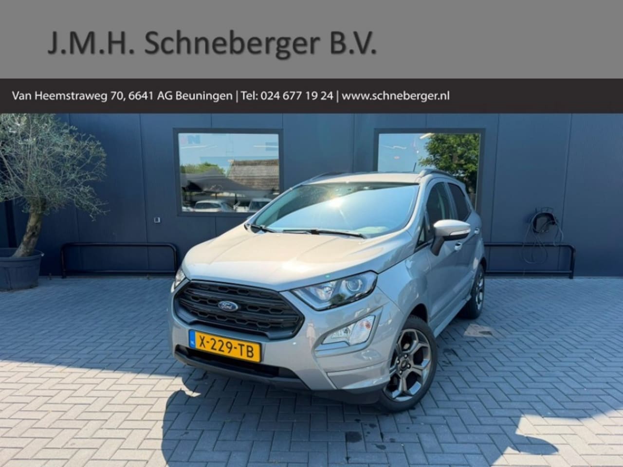 Ford EcoSport - 1.0 EcoBoost ST-Line 125pk Startstop / Pdc A / Cruise / Navi / Carplay - AutoWereld.nl