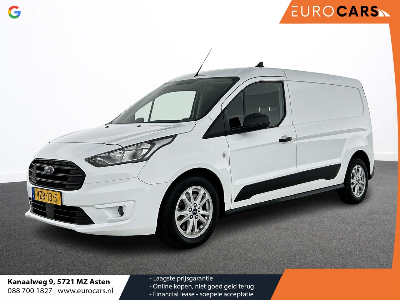 Ford Transit Connect - 1.5 EcoBlue Automaat L2 Trend Navigatie Airco Parkeersensoren Cruise Control 3Zits Camera - AutoWereld.nl