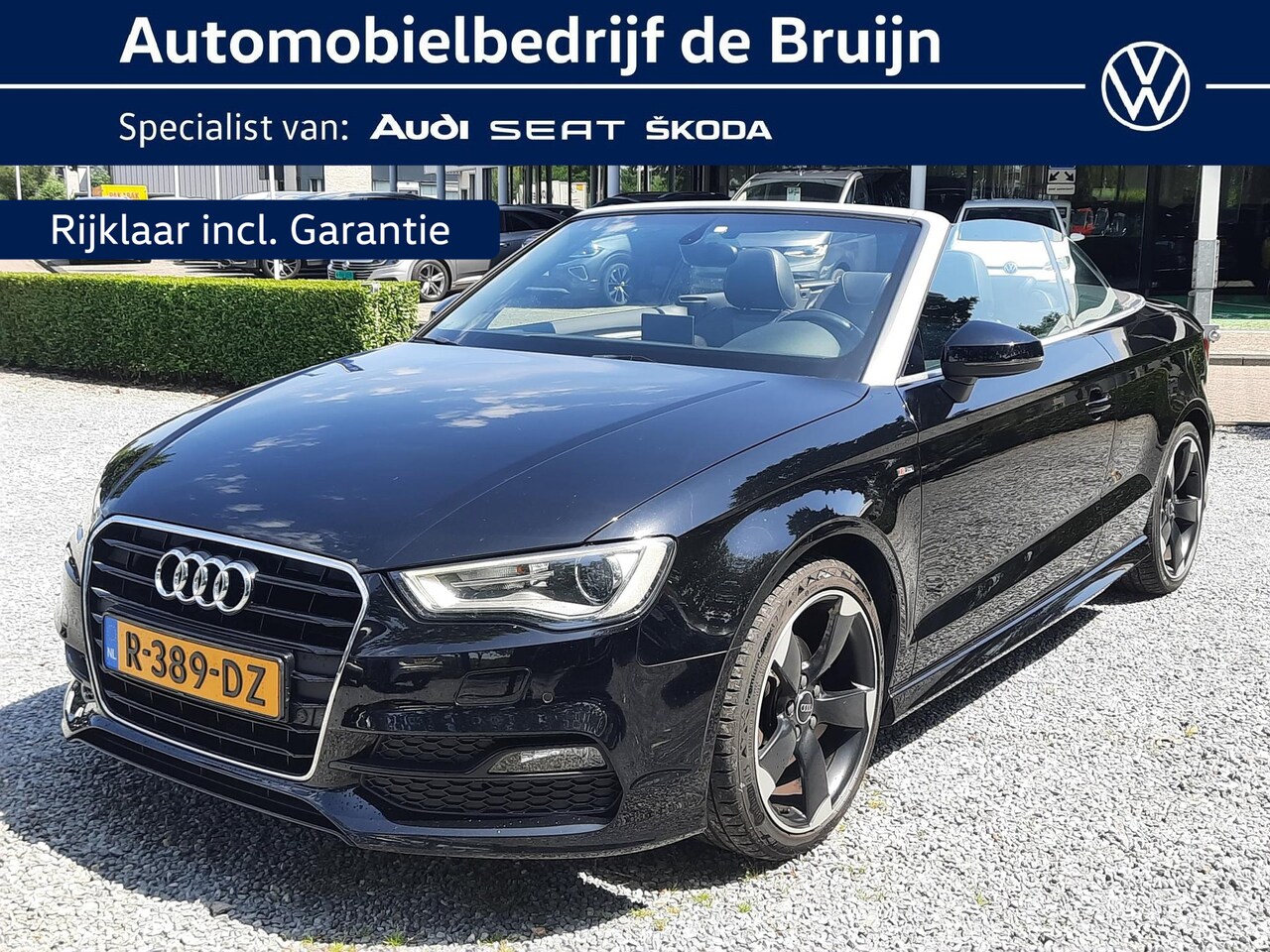 Audi A3 Cabriolet - 1.4 TFSI 150pk Aut. S-Line (Trekhaak,Navi,Clima,Nekverw) - AutoWereld.nl