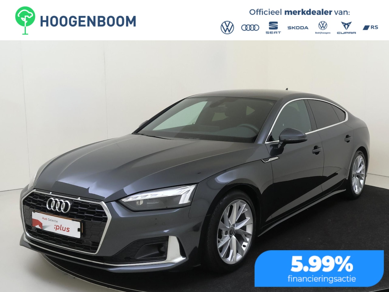 Audi A5 Sportback - 40 TFSI Launch edition Business | Achteruitrijcamera | 3-zone airco | Virtual cockpit Plus - AutoWereld.nl
