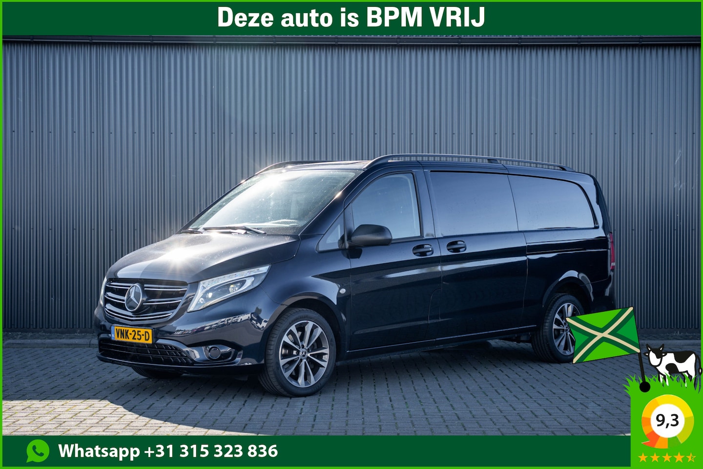 Mercedes-Benz Vito - 119 CDI L3H1 | ILS | Automaat | Camera | Carplay | PDC | Zijschuifdeur L+R | Trekhaak - AutoWereld.nl