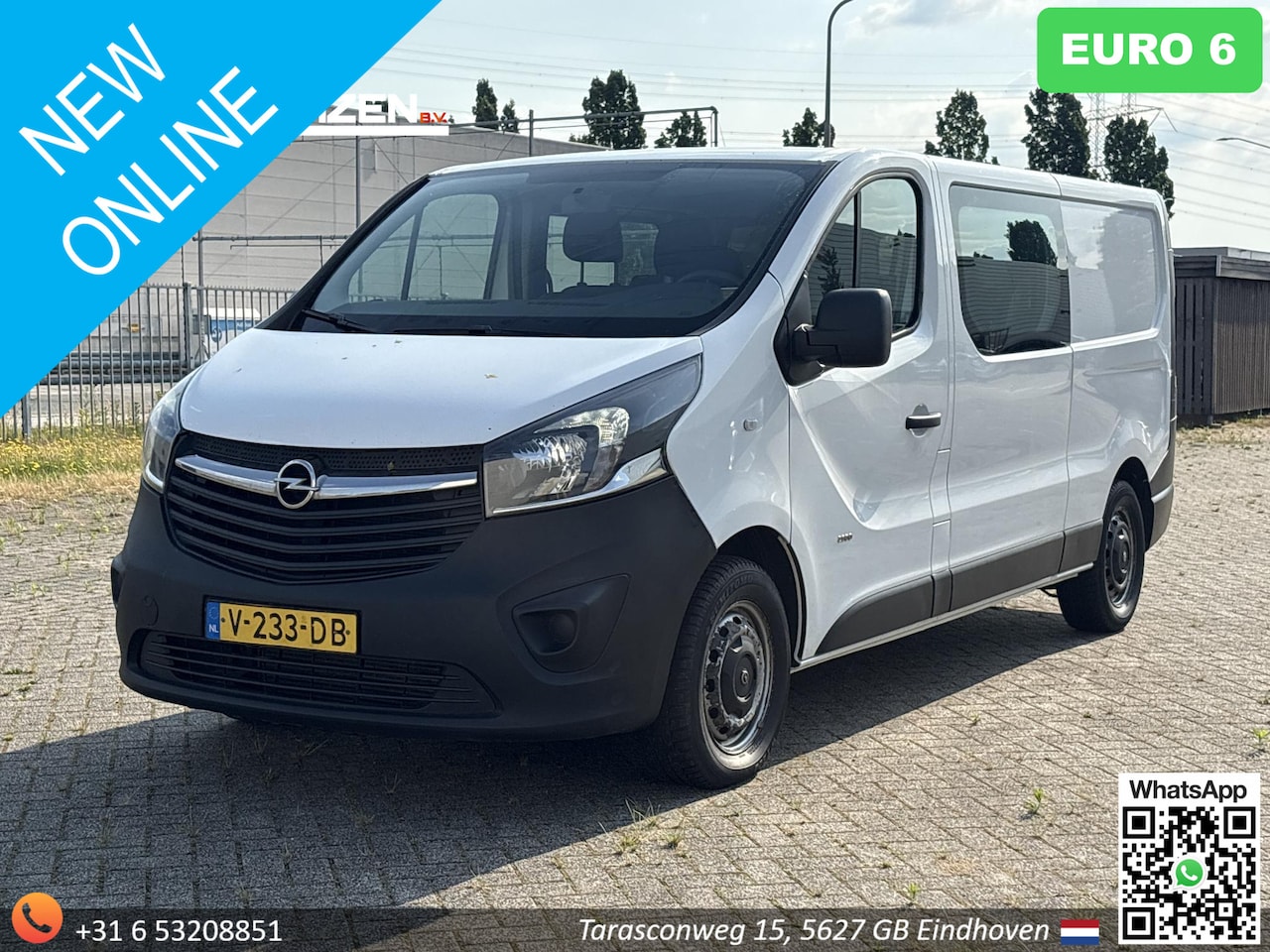Opel Vivaro - 1.6 CDTI L2H1 DC Edition | € 5.950,- NETTO! | Euro 6 | Bijrijdersbank | Airco | Cruise | - AutoWereld.nl