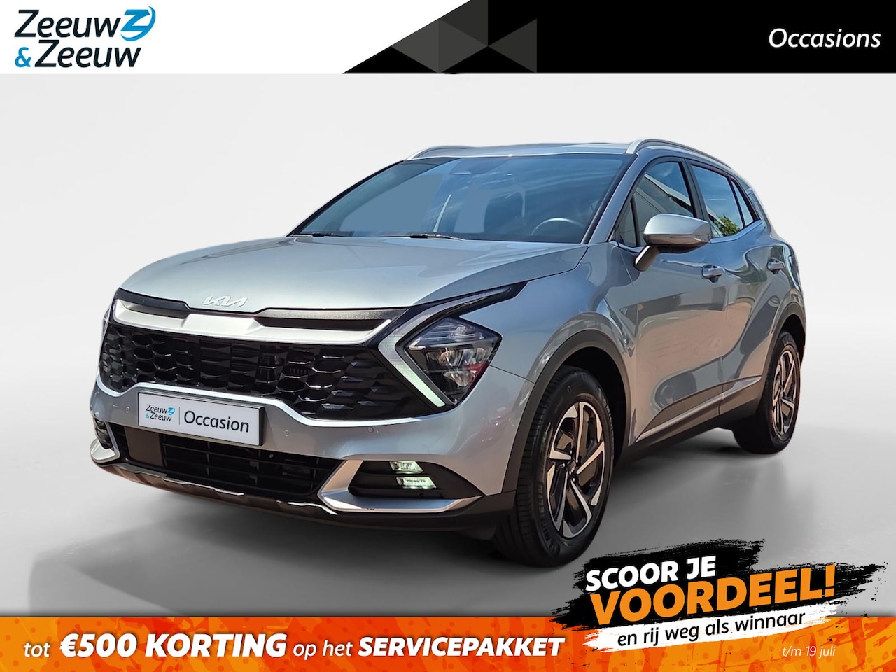 Kia Sportage - 1.6 T-GDi Hybrid DynamicLine Edition | Metallic lak | Fabrieksgarantie | NAP - AutoWereld.nl
