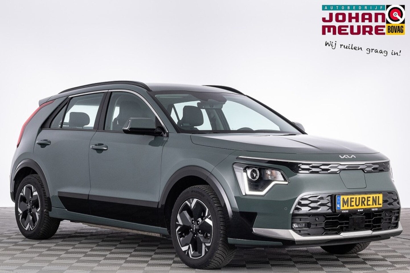 Kia Niro EV - DynamicLine 64.8 kWh | Half LEDER | Stoelverwarming | CAMERA | NAVI | SOH: 100% | . - AutoWereld.nl