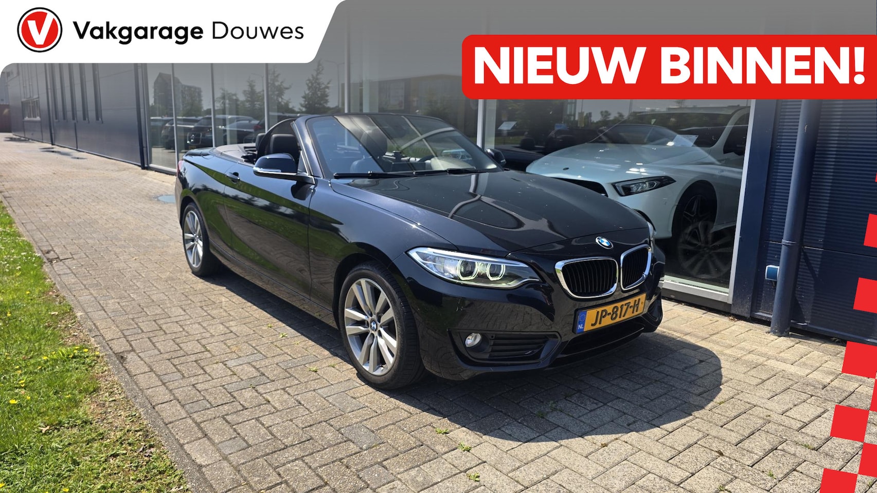 BMW 2-serie Cabrio - 220i |NAP|Automaat|Leder|Stoelverwarming|Navi - AutoWereld.nl