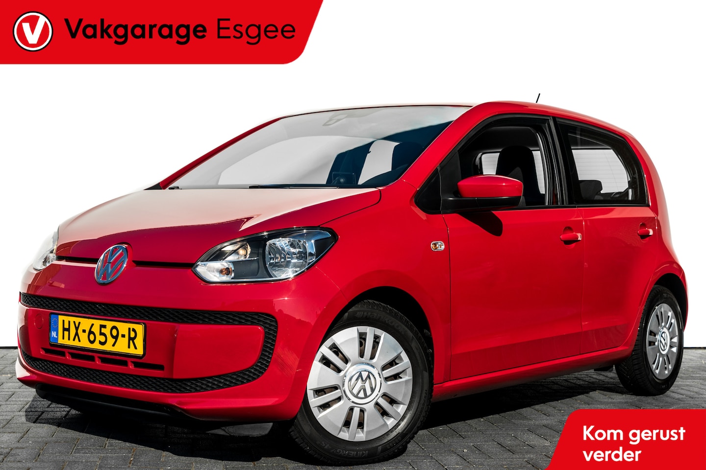 Volkswagen Up! - 1.0 move up! BlueMotion | 5 Drs | Ned Auto | 69000 KM | Hoge Zit | | Airco | Maps+More Na - AutoWereld.nl