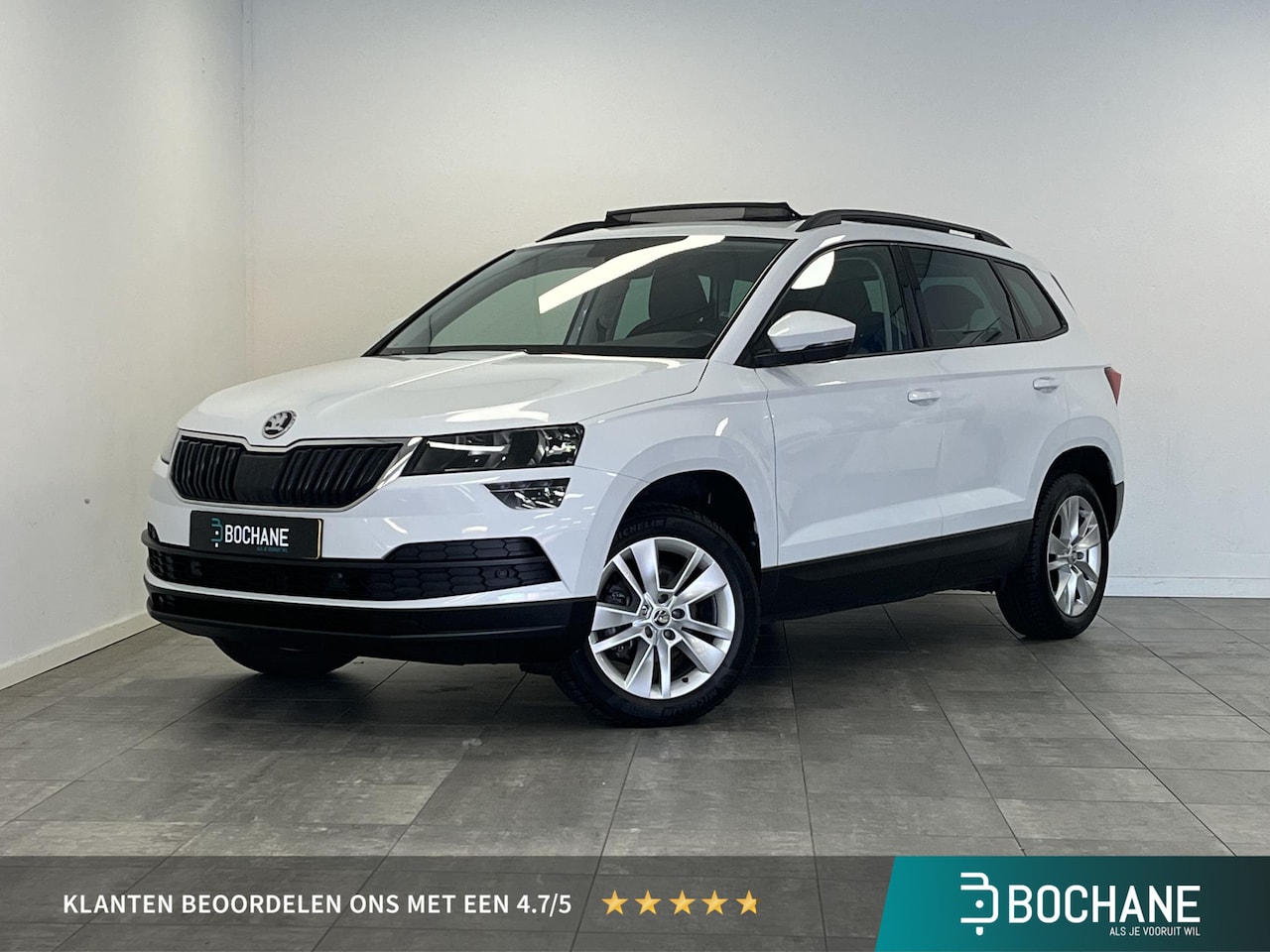 Skoda Karoq - 1.0 TSI Business Edition | Trekhaak | Pano | Stoel & Stuur verwarming | - AutoWereld.nl