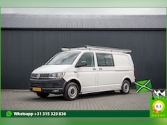 Volkswagen Transporter - 2.0 TDI 4motion L2H1 | 150 PK | DC 6-Zits | 1e Eigenaar | Cruise | Zijschuifdeur R+L | Air