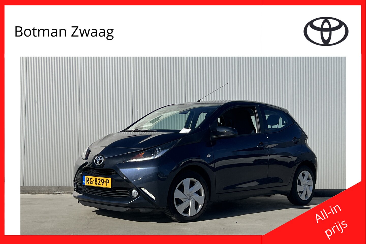 Toyota Aygo - 1.0 VVT-i x-play | Achteruitrij camera - AutoWereld.nl