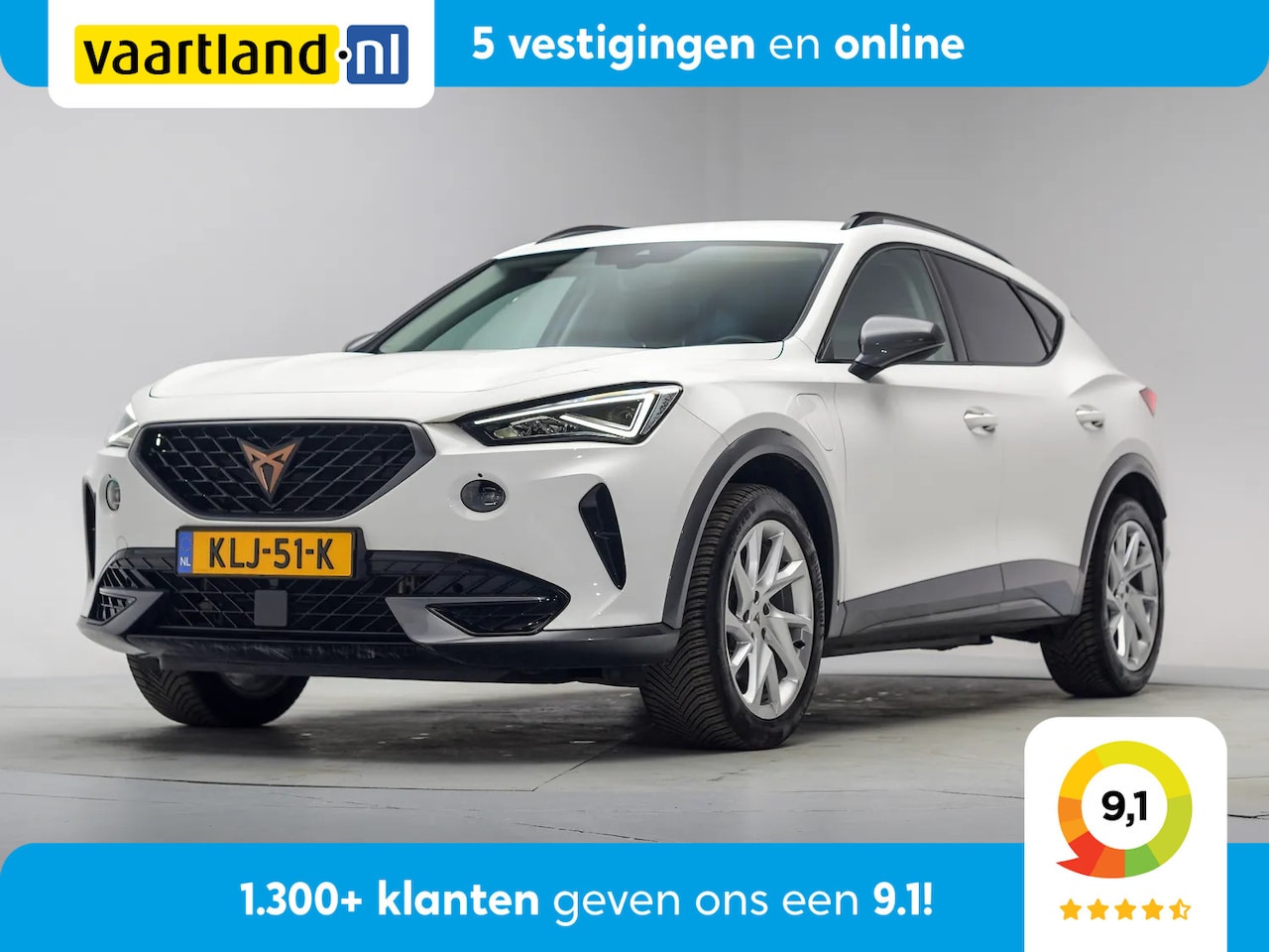 CUPRA Formentor - 1.4 TSI e-Hybrid Essential Business [ LED Virtual Stuurverwarming ] - AutoWereld.nl