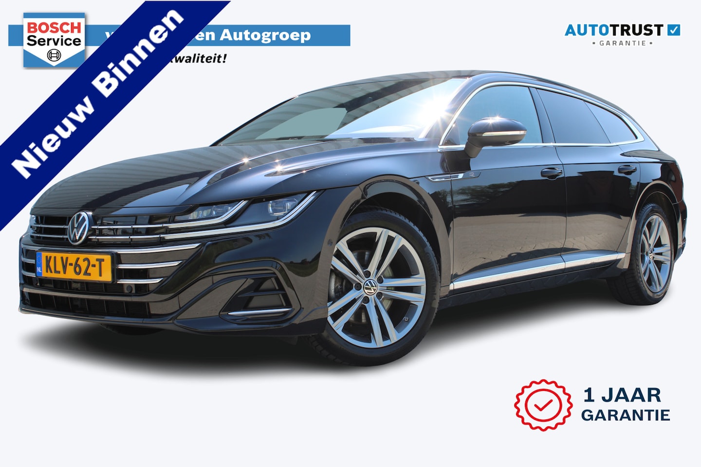 Volkswagen Arteon Shooting Brake - 1.4 TSI eHybrid R-Line Business+ | Incl. 12 maanden garantie | Carbon lederen kuipstoelen - AutoWereld.nl