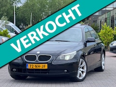 BMW 5-serie - 520i Executive | leder elektrische stoelen | Xenon | Parkeersensoren | Groot scherm | 18 i