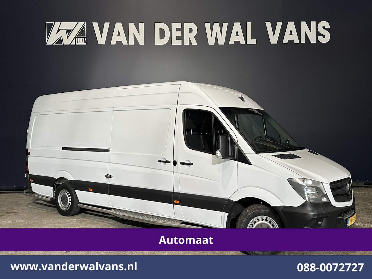 Mercedes-Benz Sprinter - 316 1.8 NGT L3H2 Automaat Imperiaal | Camera | Trap | Sidebars Bijrijdersbank - AutoWereld.nl