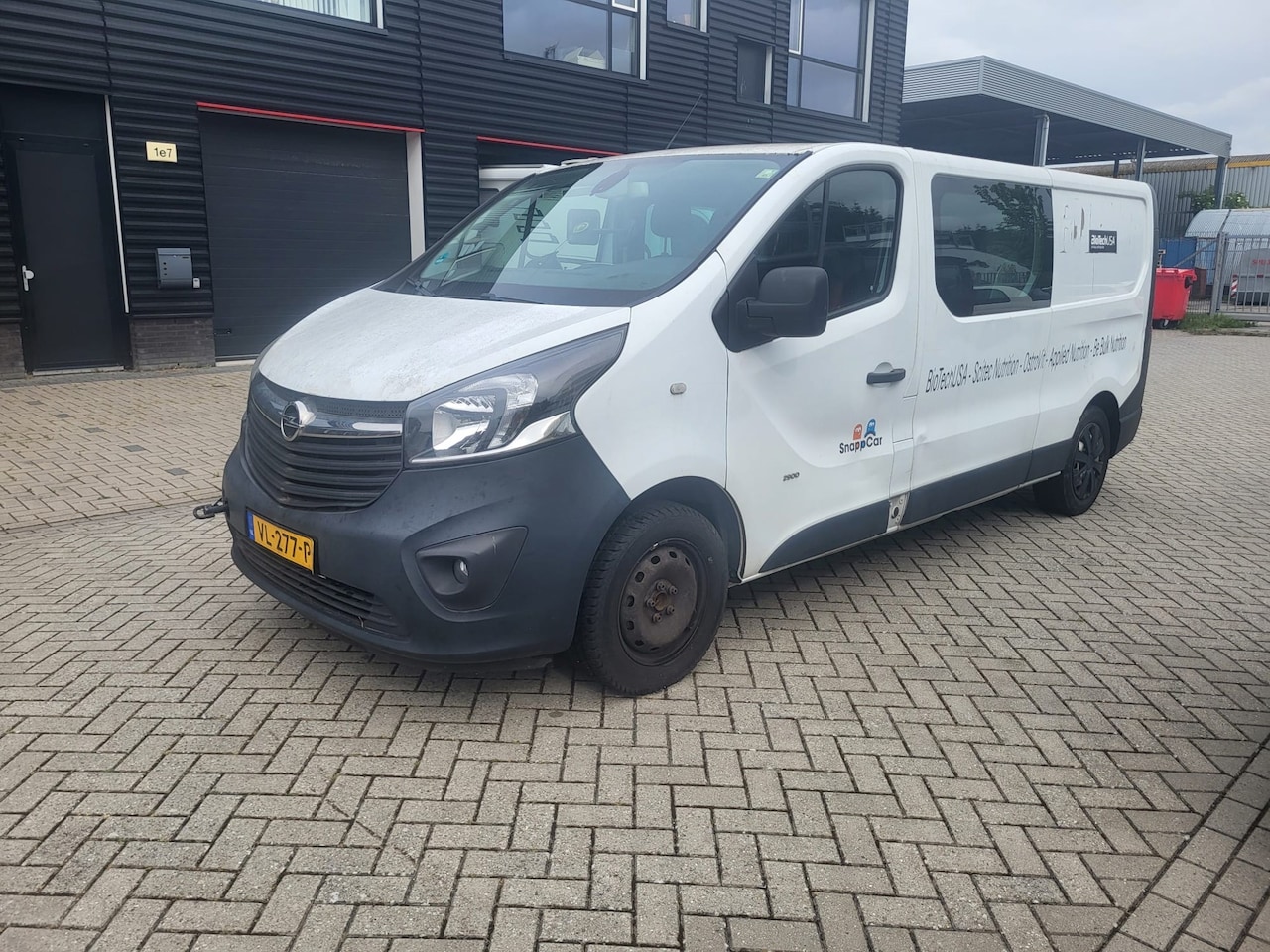 Opel Vivaro - 1.6 CDTI L2H1 DC Edition EcoFlex DUBBELE CABINE AIRCO LANG WIT 2015 - AutoWereld.nl