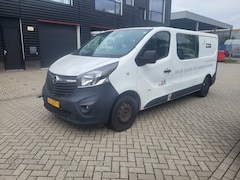 Opel Vivaro - 1.6 CDTI L2H1 DC Edition EcoFlex DUBBELE CABINE AIRCO LANG WIT 2015