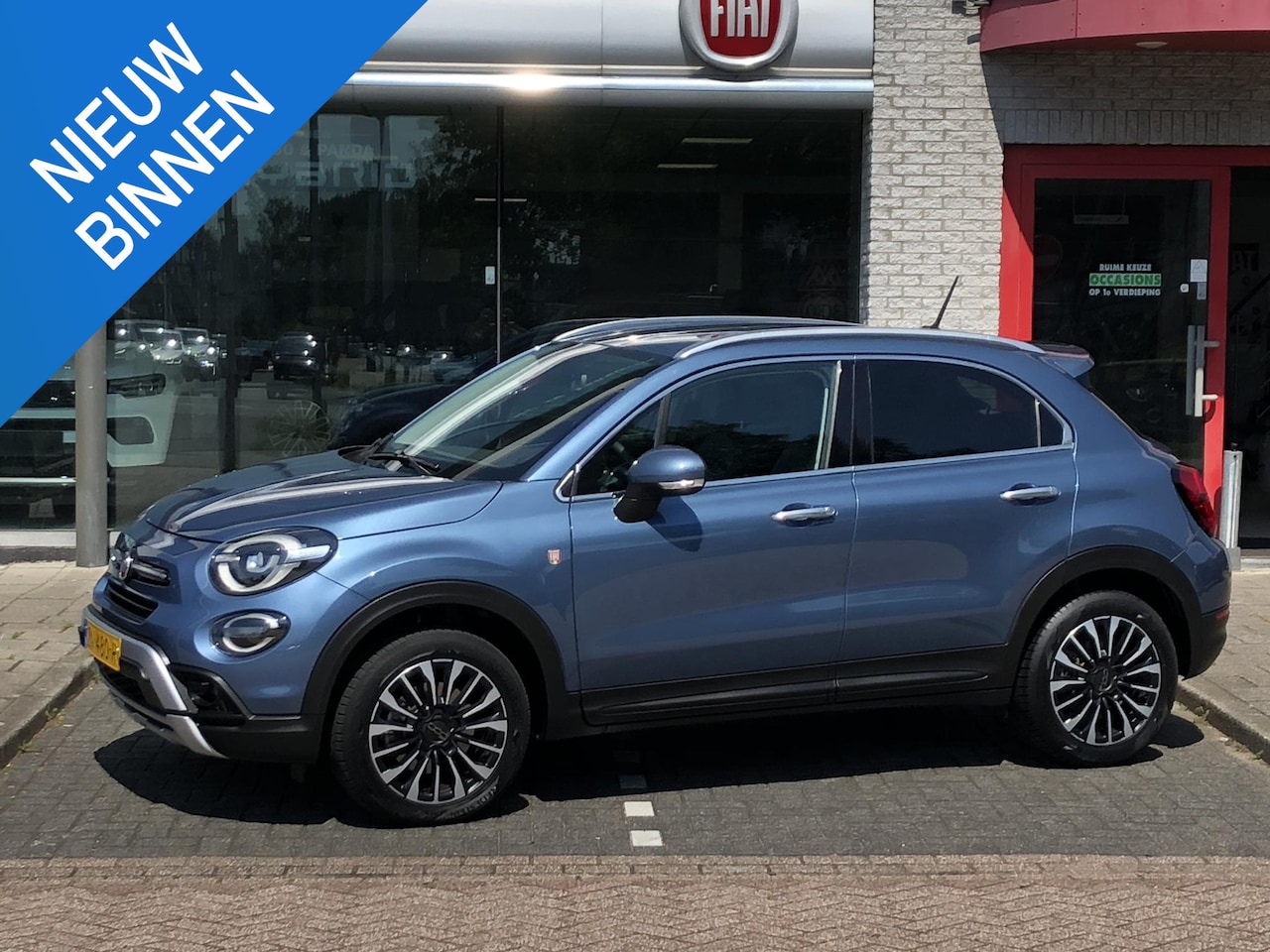 Fiat 500 X Cross - 1.3 GSE City Cross DCT AUTOMAAT|NAVI|CLIMATE|APPLE/ANDROID|TREKHAAK|PDC|17" - AutoWereld.nl