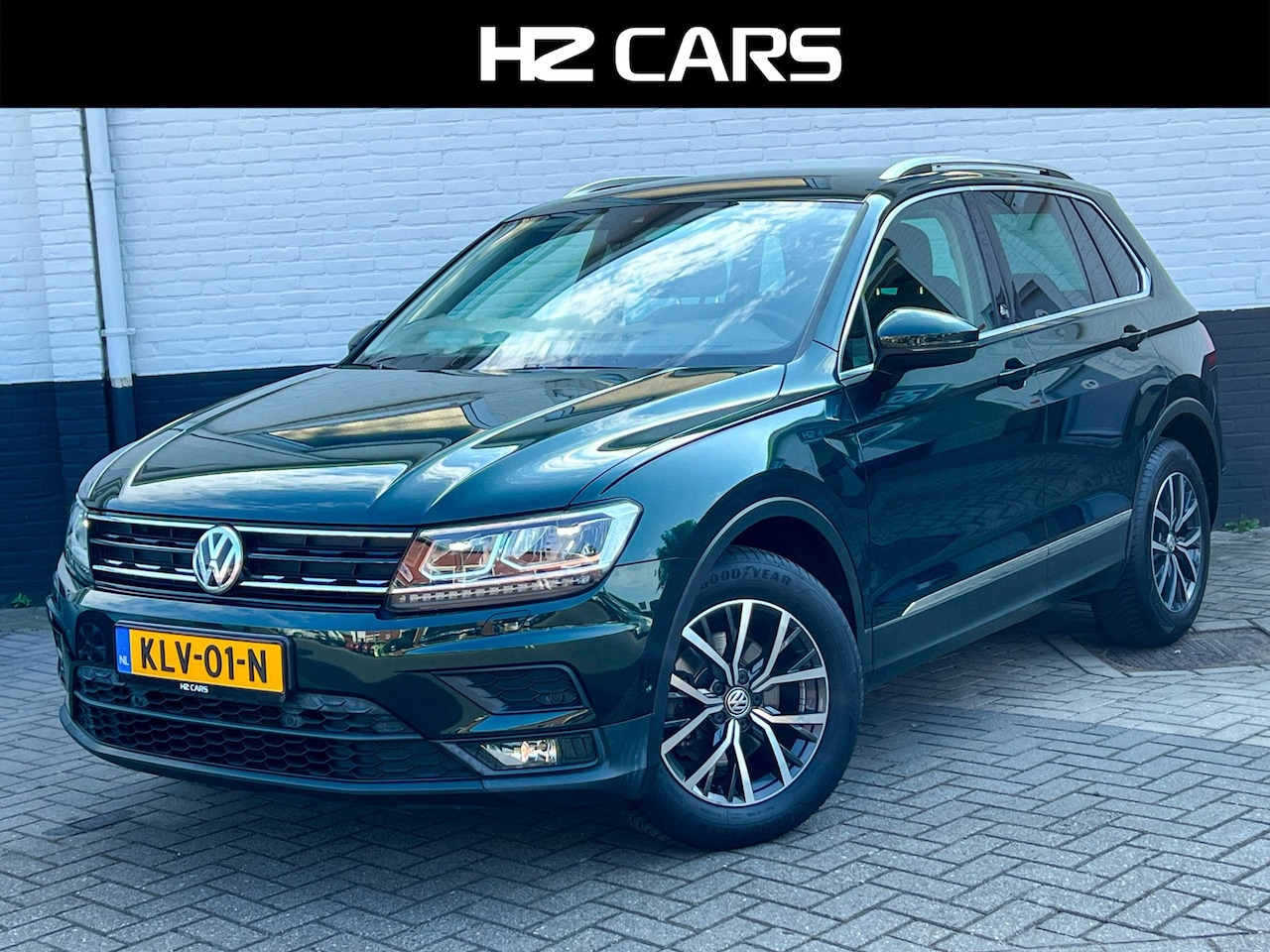 Volkswagen Tiguan - 1.4 TSI ACT Dark Moss Green|Virtual|Trekhaak|Camera|ACC|Standkachel|Carplay - AutoWereld.nl