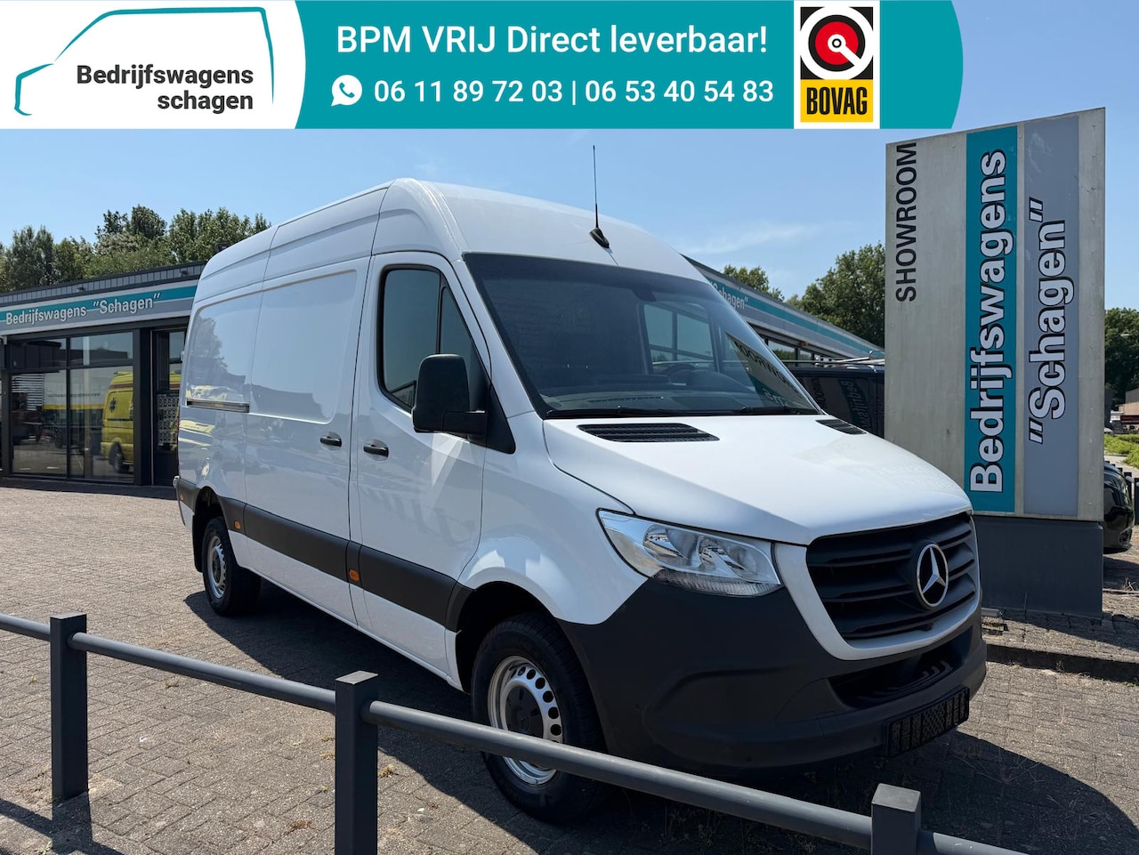 Mercedes-Benz Sprinter - 314 CDI L2H2 E6 | 2.8T Trekhaak | Mbux 360° Camera | Airco | Standkachel - AutoWereld.nl