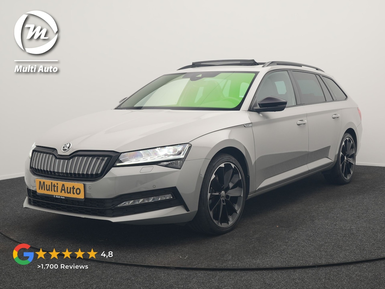Skoda Superb Combi - 1.4 TSI iV Sportline Business PHEV 218pk Dealer O.H. | Trekhaak Af Fabriek | Panodak | Ada - AutoWereld.nl