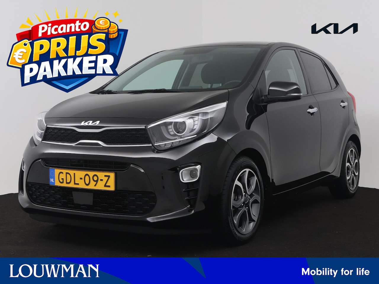 Kia Picanto - 1.0 DPi DynamicPlusLine AMT | Climate Control | Navigatie | Camera | Apple Carplay/Android - AutoWereld.nl