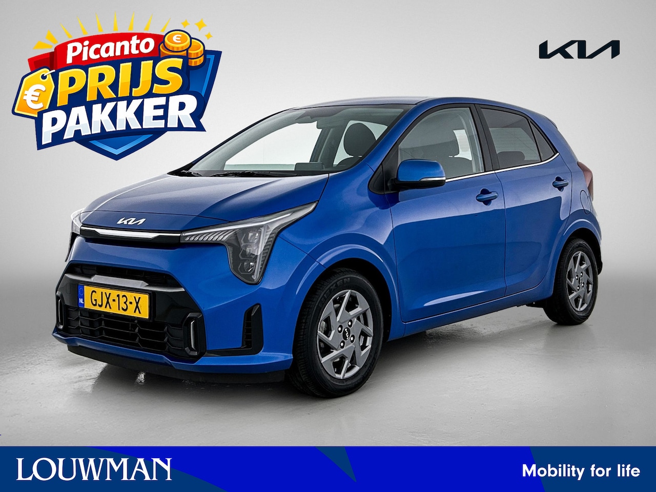 Kia Picanto - 1.0 DPI DynamicPlusLine | Navigatie | Parkeersensoren | Airconditioning | Apple Carplay ac - AutoWereld.nl