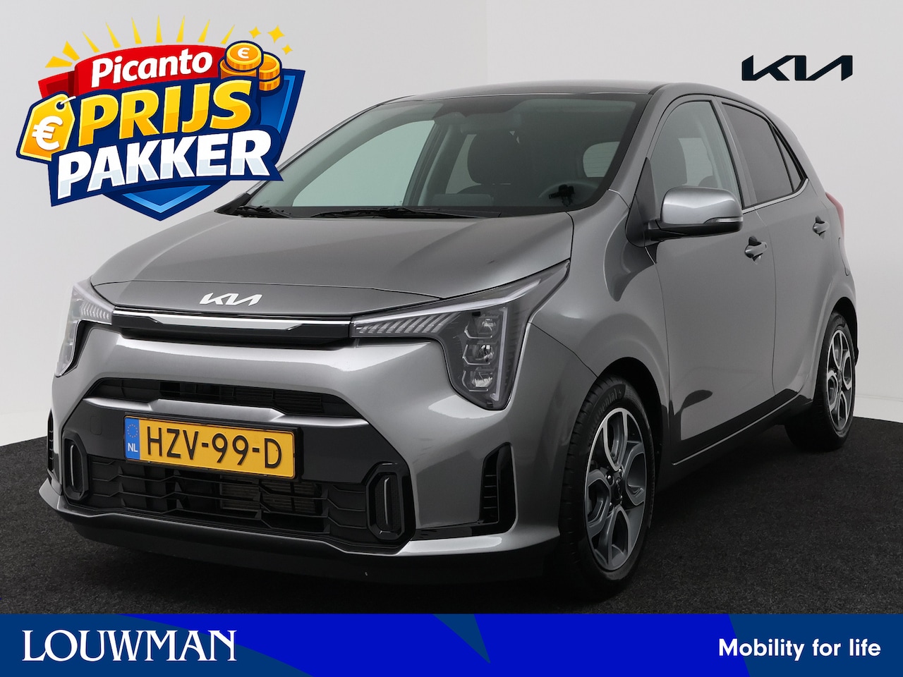 Kia Picanto - 1.0 DPI ExecutiveLine | Stuur-/Stoelverwarming | Climate Control | Camera | Apple Carplay/ - AutoWereld.nl