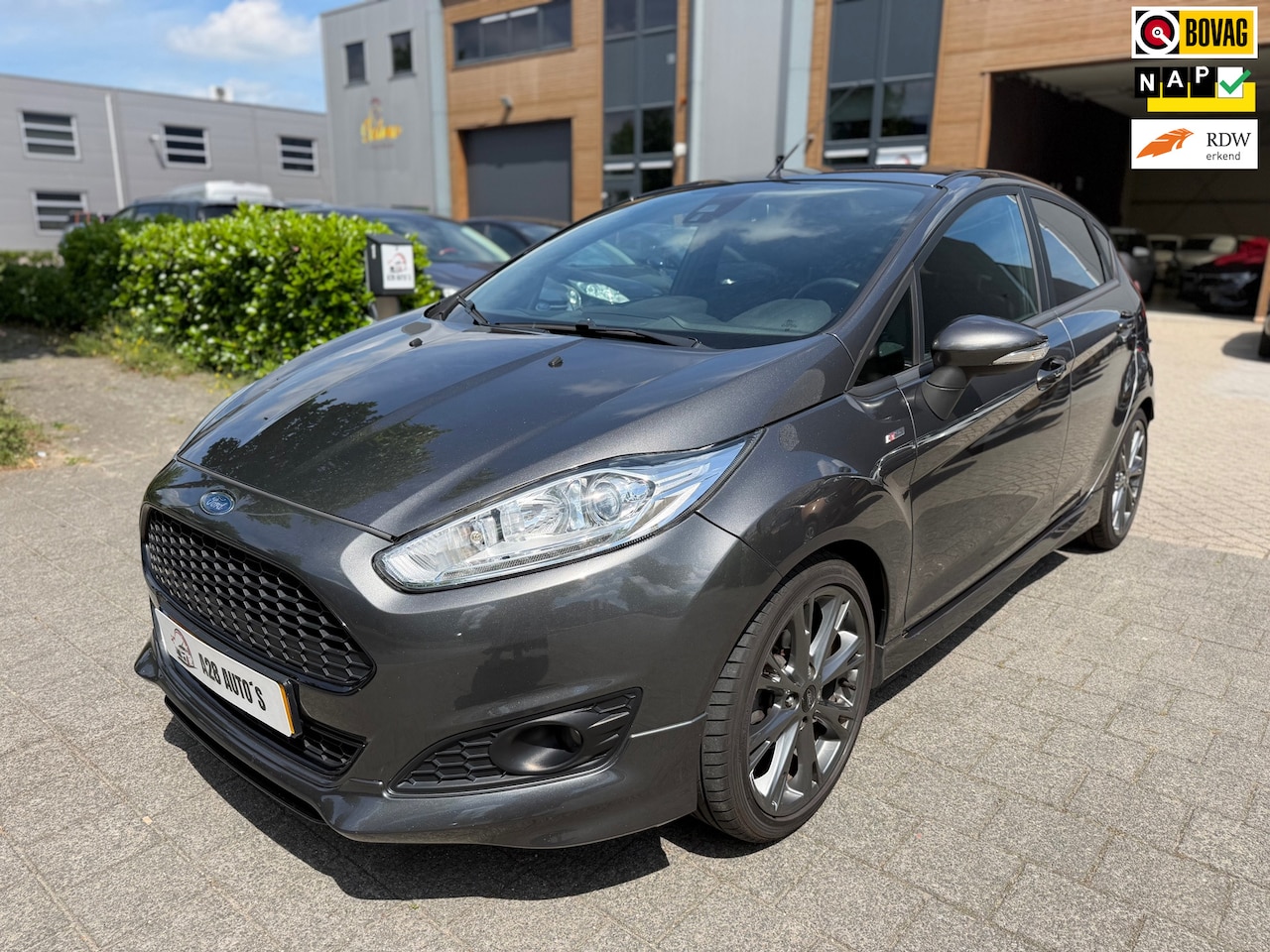 Ford Fiesta - 1.0 EcoBoost ST Line|NAP|Airco|Rijklaar - AutoWereld.nl