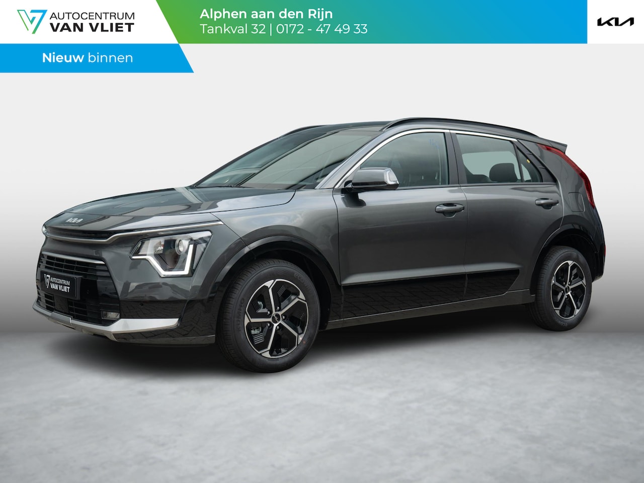 Kia Niro - 1.6 GDi Hybrid DynamicLine Op VOORRAAD | Navigatie | Achteruitrijcamera | - AutoWereld.nl