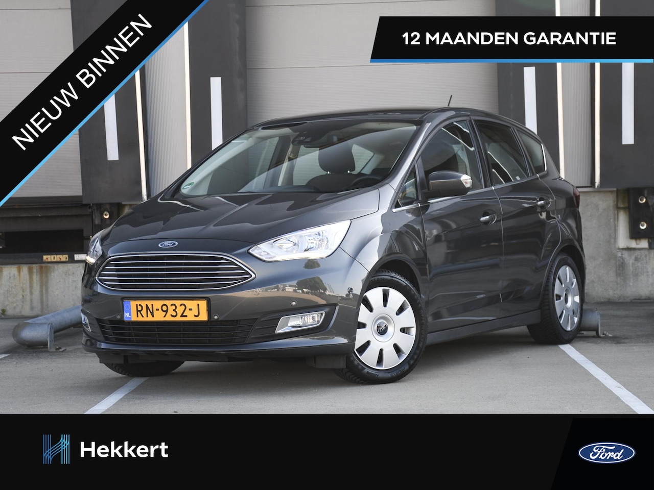 Ford C-Max - Titanium 1.5 150pk 100% FORD ONDERH. | DODE HOEK | TREKHAAK | PDC | CRUISE.C | NAVI - AutoWereld.nl