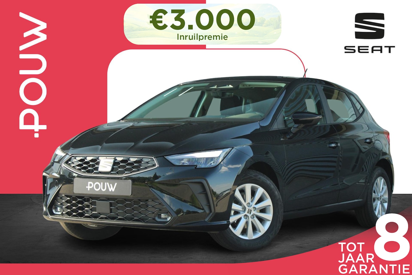 SEAT Ibiza - 1.0 EcoTSI 95pk Reference | 15" Velgen | Airco - AutoWereld.nl