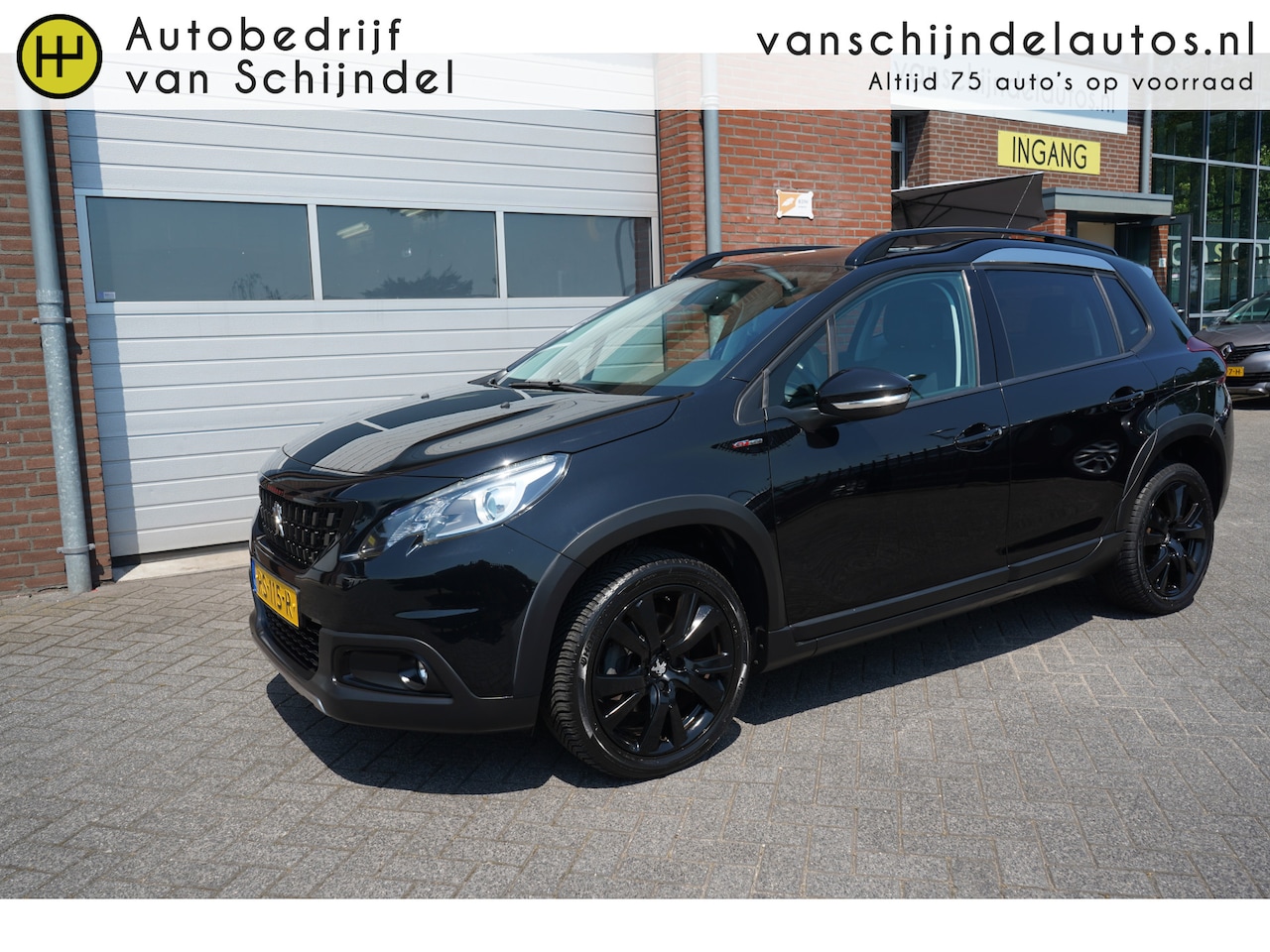 Peugeot 2008 - 1.2 PURETECH GT-LINE LUXE KEURIGE NETTE STAAT ORIGINEEL NL PANORAMADAK CAMERA 1/2LEDER AND - AutoWereld.nl