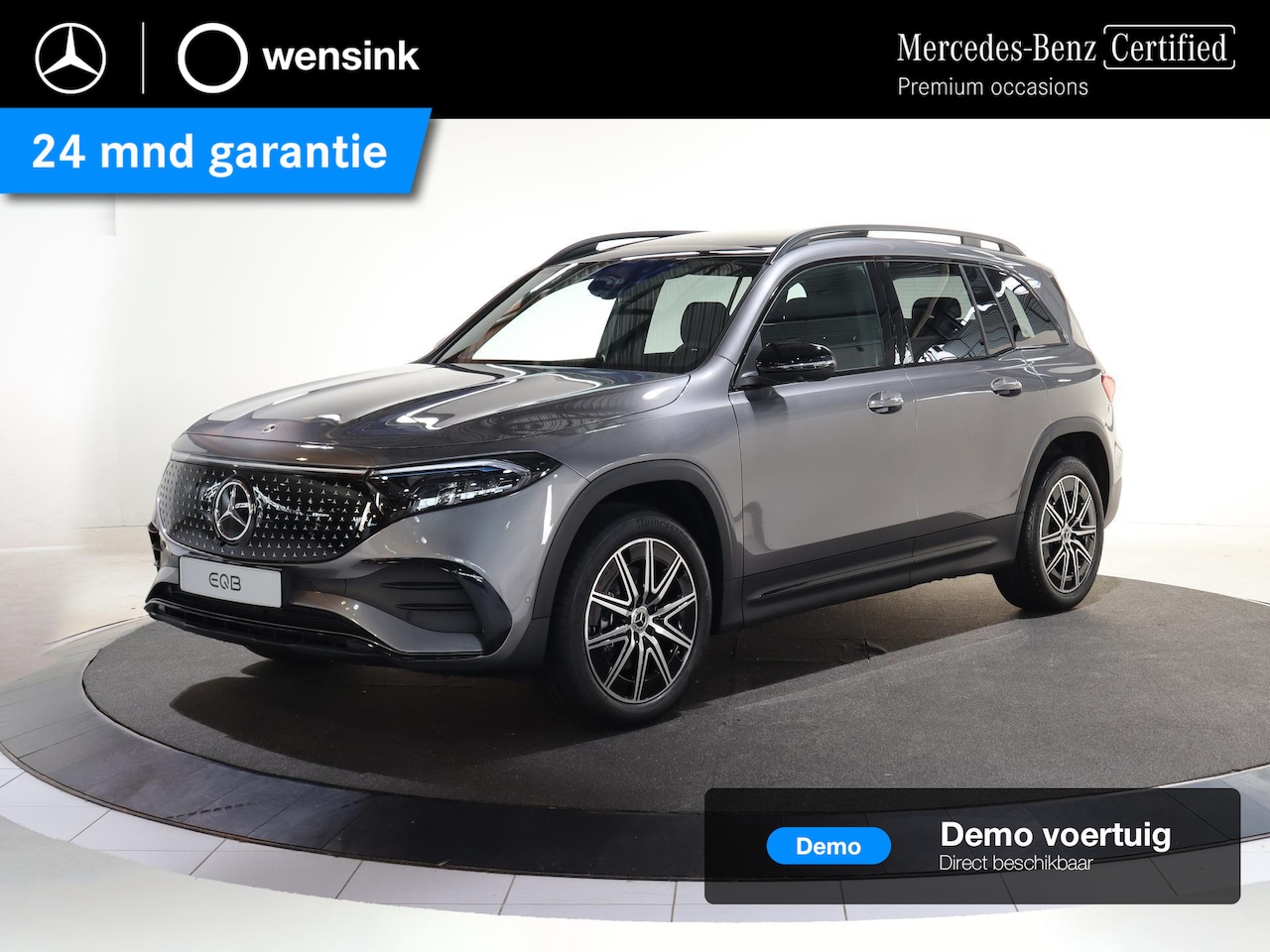 Mercedes-Benz EQB - 250+ AMG Line 71 kWh | Panoramaschuifdak| 360-Camera | Dodehoekassistent | DAB+ | Led-Kopl - AutoWereld.nl