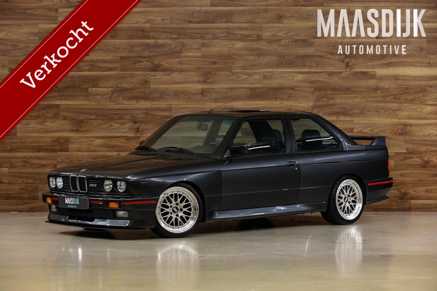 BMW M3 - E30 | Sunroof | Stoelverwarming| BBS LM - AutoWereld.nl