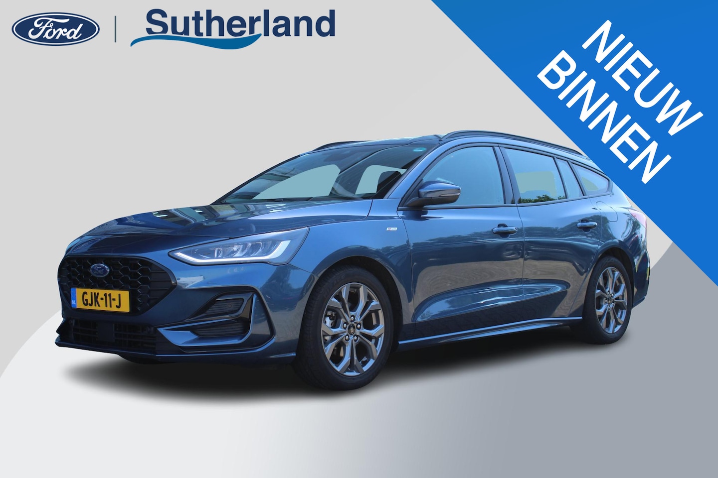 Ford Focus Wagon - 1.0 EcoBoost Hybrid ST-Line | Trekhaak | Camera | Navigatie | Cruise Control | Climate Con - AutoWereld.nl