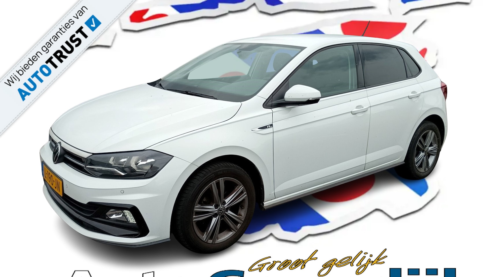 Volkswagen Polo - 1.0 TSI R-Line Edition Comfortline Airco,LMV, - AutoWereld.nl
