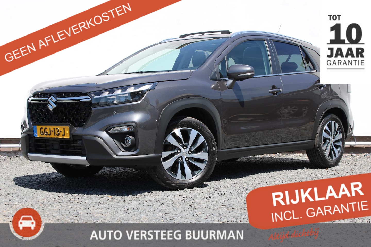 Suzuki S-Cross - 1.4 Boosterjet Style Smart Hybrid Panoramadak, Draadloos Apple Carplay/Android Auto, Stijl - AutoWereld.nl
