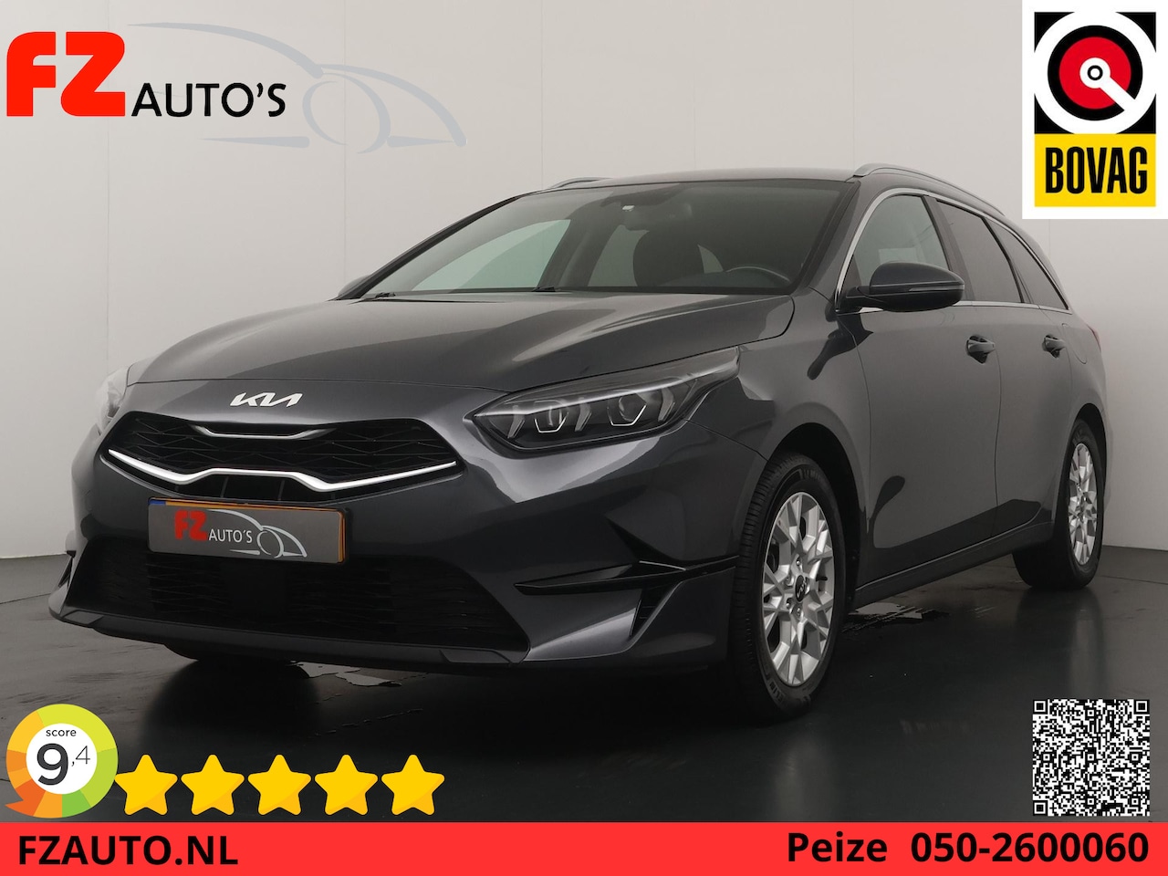 Kia Cee'd Sportswagon - Ceed 1.0 T-GDi DynamicPlusLine - Navigatie - Stoelverwarming - Trekhaak - AutoWereld.nl
