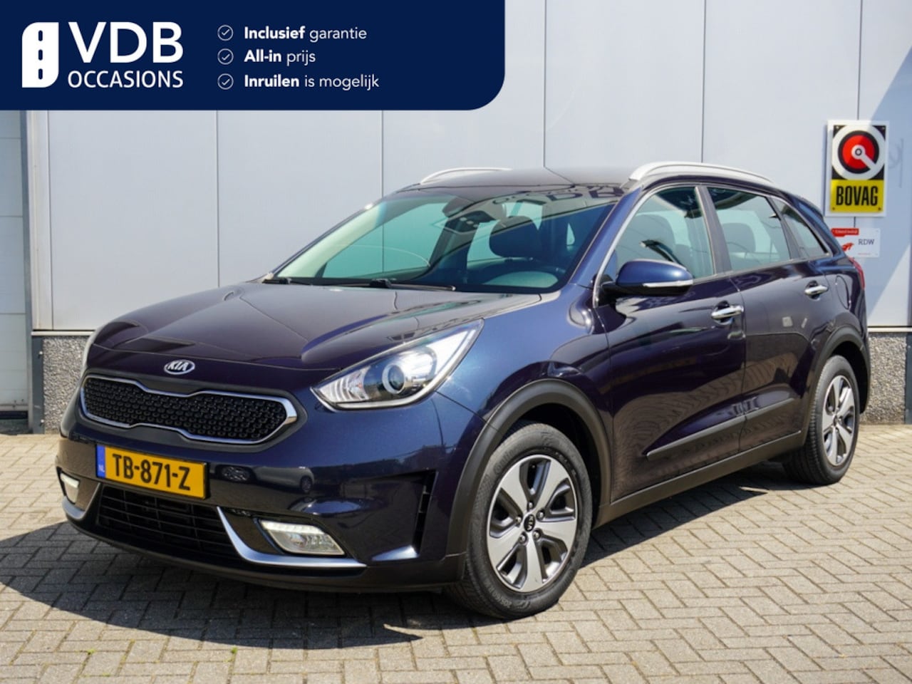 Kia Niro - 1.6 GDi H. DynamicLine CarPlay | Clima | Camera | NAP - AutoWereld.nl