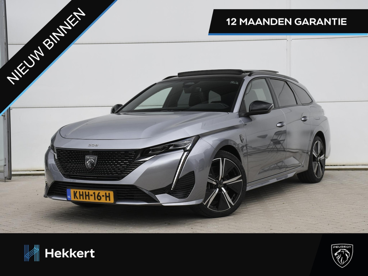 Peugeot 308 SW - GT 1.6 Plug-in Hybrid 225pk Automaa PANO | 18''LM | ADAPT. CC | DODE HOEK | STANDKACHEL | - AutoWereld.nl
