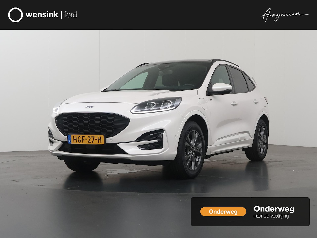 Ford Kuga - 2.5 PHEV ST-Line X | Panoramadak | Winterpakket | Cruise Control Adaptief | Head Up | Park - AutoWereld.nl