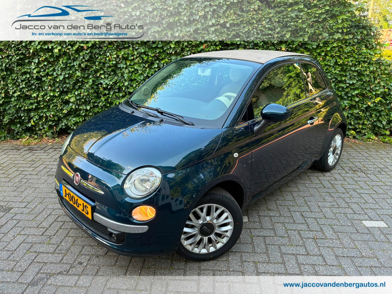 Fiat 500 C - 1.2 Lounge I Cabrio I Leer - AutoWereld.nl