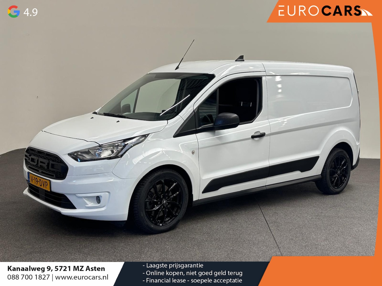 Ford Transit Connect - 1.5 EcoBlue Automaat L2 Trend Raptor Edition Navigatie Airco Parkeersensoren Cruise Contro - AutoWereld.nl