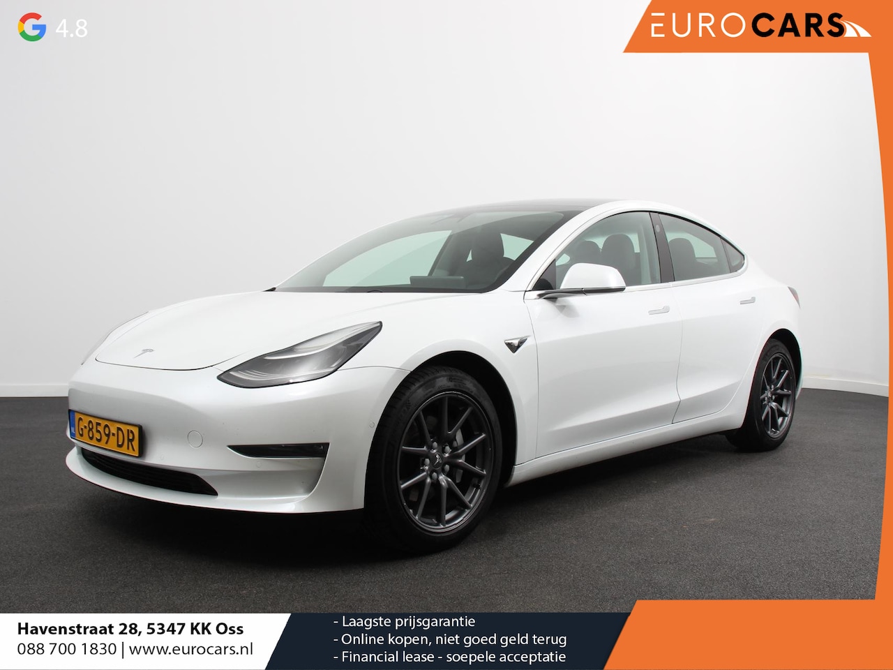 Tesla Model 3 - Long Range RWD Long Range AWD 75 kWh Navigatie Panorama dak 360 camera Parkeersensoren Stoelverwarming 19 - AutoWereld.nl