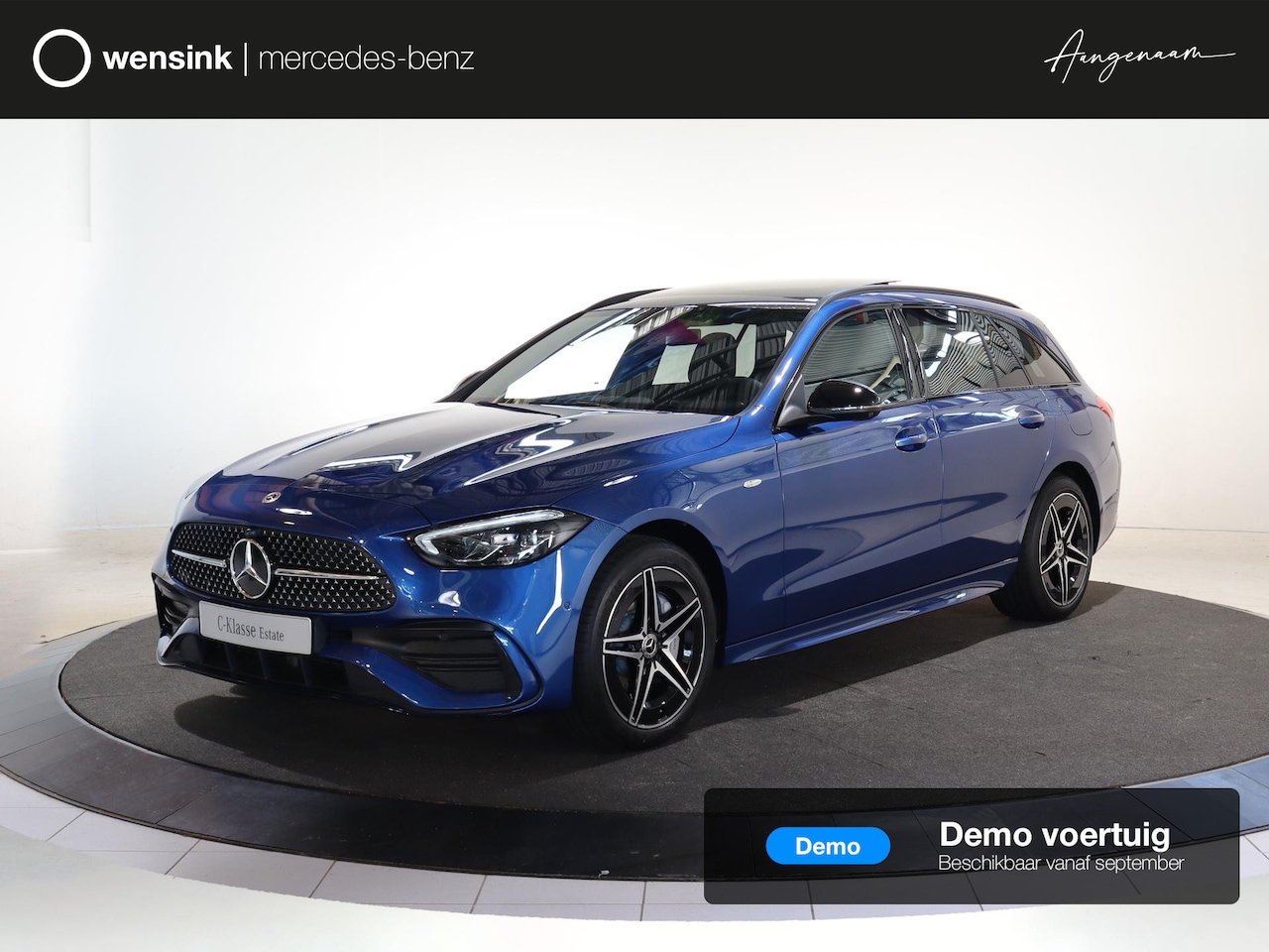 Mercedes-Benz C-klasse Estate - 300e Business Solution AMG | Panoramaschuifdak | Night | Trekhaak | 360° camera | DISTRONI - AutoWereld.nl