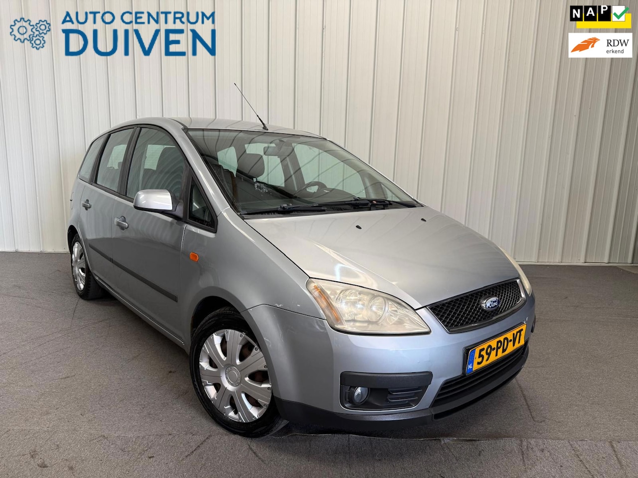 Ford Focus C-Max - 1.6 | Nieuw APK | Airco | Trekhaak - AutoWereld.nl