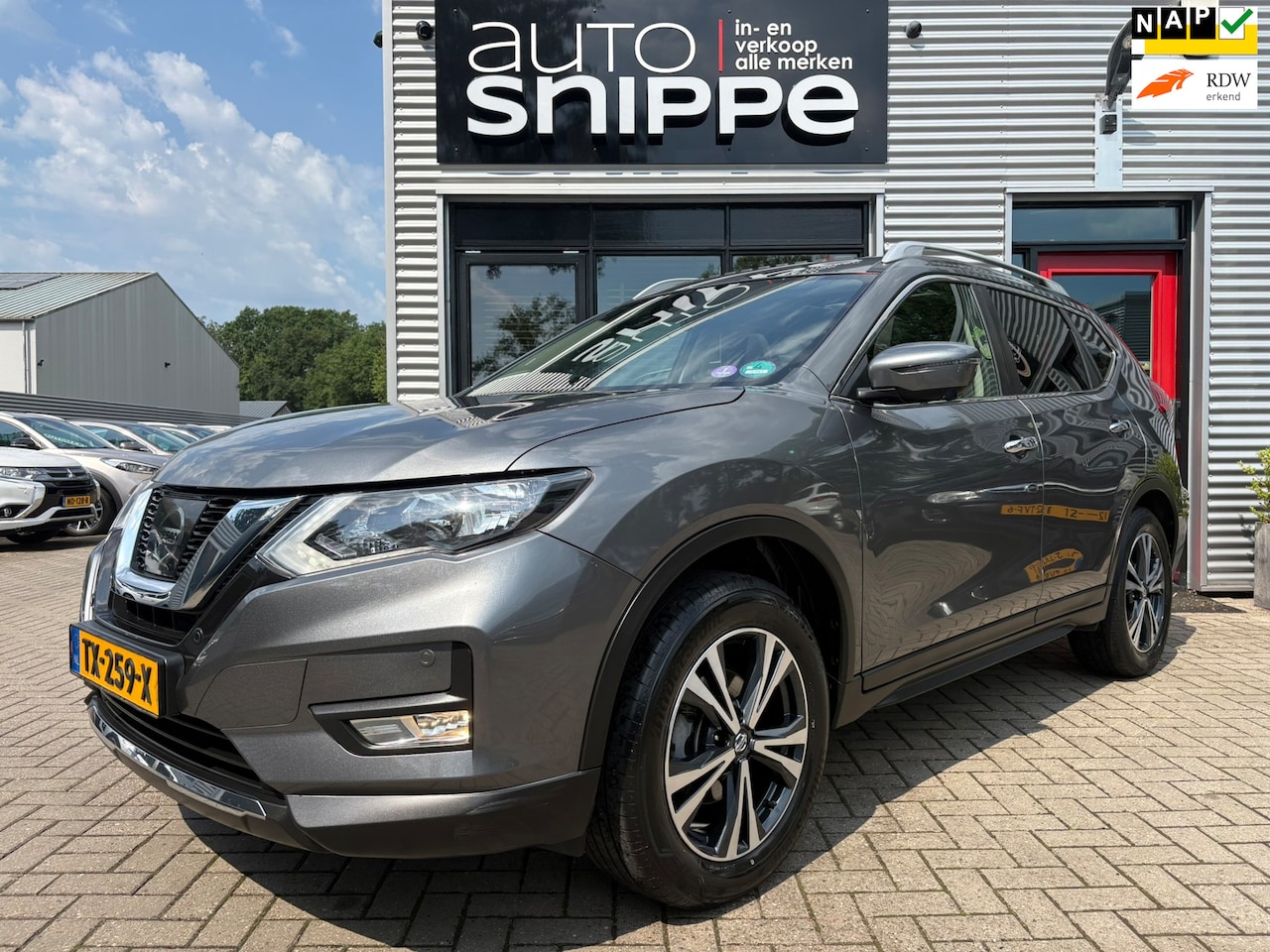 Nissan X-Trail - 1.6 DIG-T N-Connecta -TREKHAAK-1800 KG TREKGEWICHT-OPEN DAK-ELEK. ACHTERKLEP-LANE ASSIST-D - AutoWereld.nl