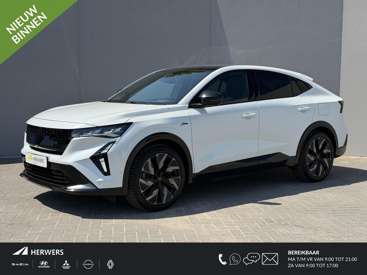 Renault Rafale - 1.2 E-Tech 4x4 plug-in hybrid 300 esprit Alpine / Panoramadak / Fabrieksgarantie tot 9-202 - AutoWereld.nl