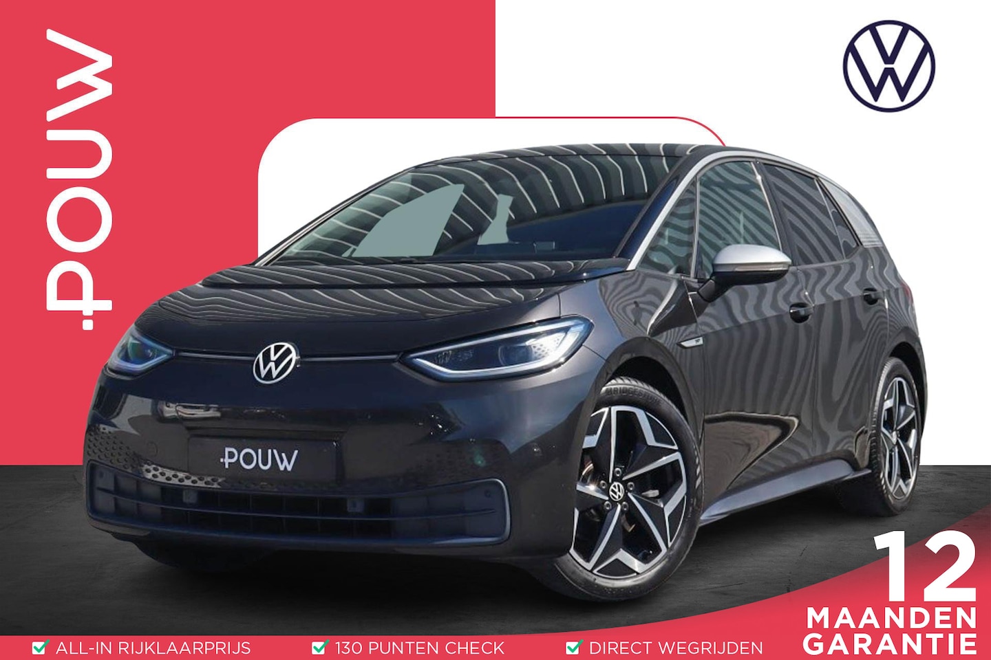 Volkswagen ID.3 - 204pk First Plus 58 kWh | SoH 93% | Camera | Stuurwielverwarming | Stoelverwarming | All S - AutoWereld.nl